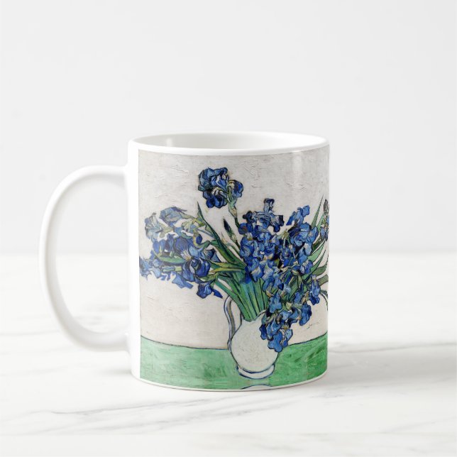 Irisch (1890) von Vincent Van Gogh Kaffeetasse (Links)