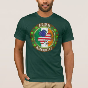 Irisch Amerikanisch T-Shirt