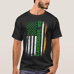 Irisch-Amerikanische Flagge Cambridge, MD T-Shirt