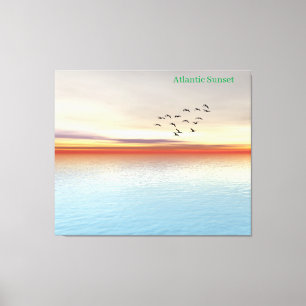 Irisch-Bild für Stretched Canvas Print Leinwanddruck