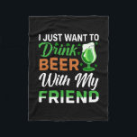 Irisch, das ich gerade Gewollt habe, um Bier mit m Fleecedecke<br><div class="desc">Irisch,  das ich gerade Gewollt habe,  um Bier mit meinem Freund zu trinken</div>