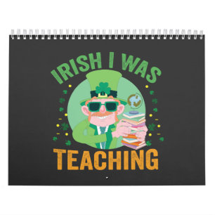 Irisch, das ich unterrichtete Funny St Patrick's G Kalender
