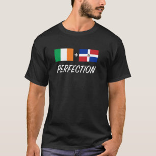 Irisch-Dominikanische Flagge Irland Dominikanische T-Shirt
