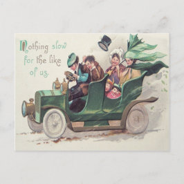 Irisch-Familienkarte Postkarte