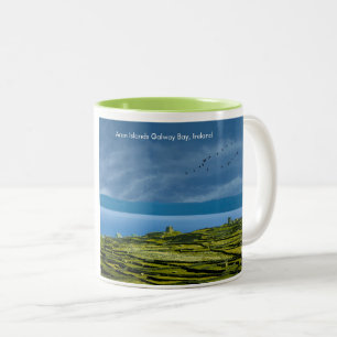 Irisch für Zwei-Tone-Tasse Zweifarbige Tasse
