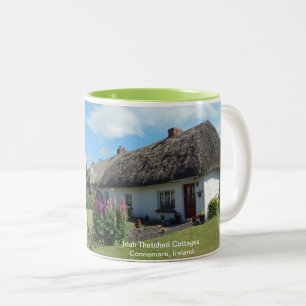 Irisch für Zwei-Tone-Tasse Zweifarbige Tasse