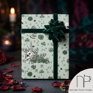 Irisch-Gotische St. Patricks Day-Geschenkpapier Geschenkpapier