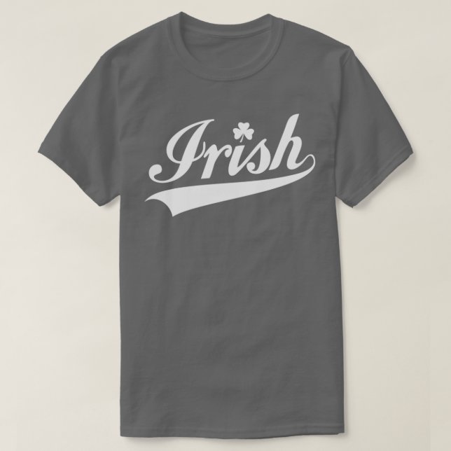 Irisch grün für St T-Shirt (Design vorne)