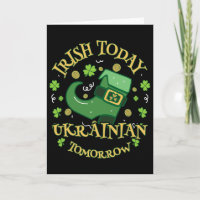 Irisch heute, Ukraine morgen St. Patrick's Day