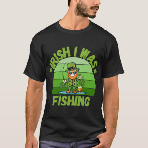 Irisch Ich Fische Glücklicher St. Patrick's Day Kl T-Shirt
