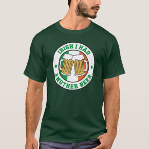 Irisch, ich hatte Bierflagge in Irland T-Shirt