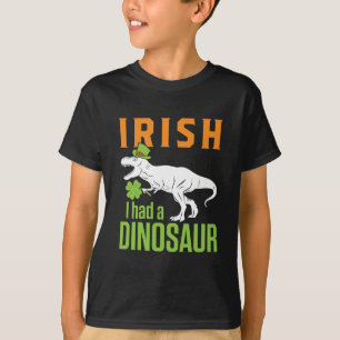Irisch ich hatte einen Dinosaurier St Patrick's Da T-Shirt