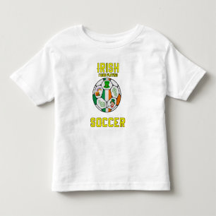 Irisch Ich spielte Fußball - Irland Pub Kleinkind T-shirt