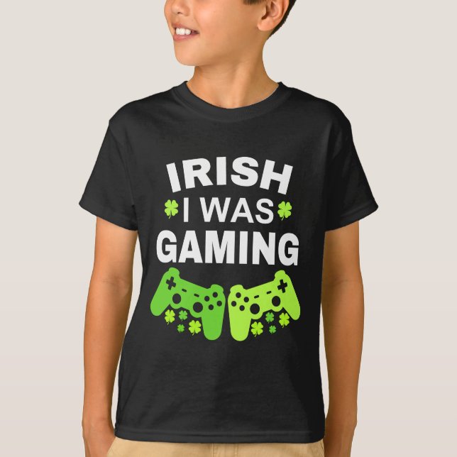 Irisch Ich spielte T-Shirt (Vorderseite)