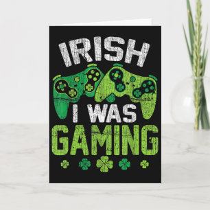 Irisch Ich war lustig glückliches St. Patrick's Da Karte