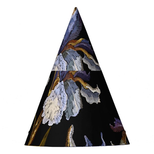 Irisch im Frühjahr: Stickerei Kunst aus der Renais Partyhütchen (Vorderseite)