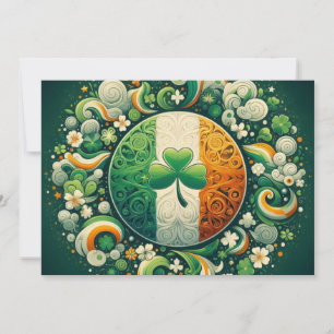Irisch/Irland St. Patricks Tag Feiertagskarte