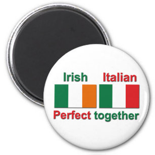 Irisch Italienisch - Perfect Together! Magnet