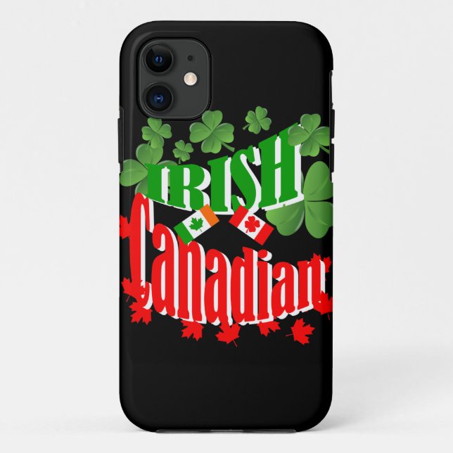 Irisch kanadisch Case-Mate iPhone hülle (Rückseite)