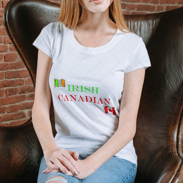 irisch kanadisch T-Shirt (Von Creator hochgeladen)