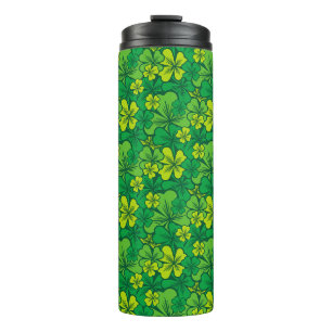 Irisch - Kleeblatt Thermosbecher