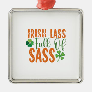 Irisch lasch ornament aus metall