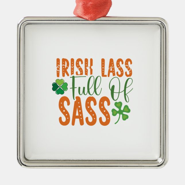 Irisch lasch ornament aus metall (Vorne)