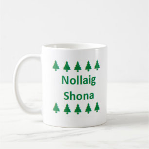 irisch nollaig shona kaffeetasse