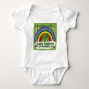 Irisch sein an St. Patricks Tag Baby Strampler