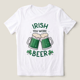 Irisch Sie waren Beer Funny St Patrick's Day Tri-Blend Shirt
