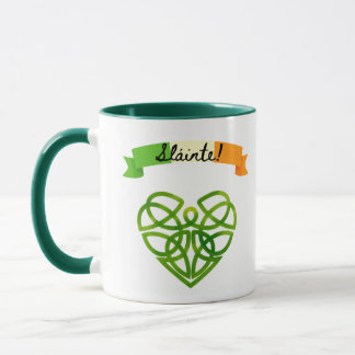 Irisch "Sláinte!" Keltische Tasse - Gesundheitsfra