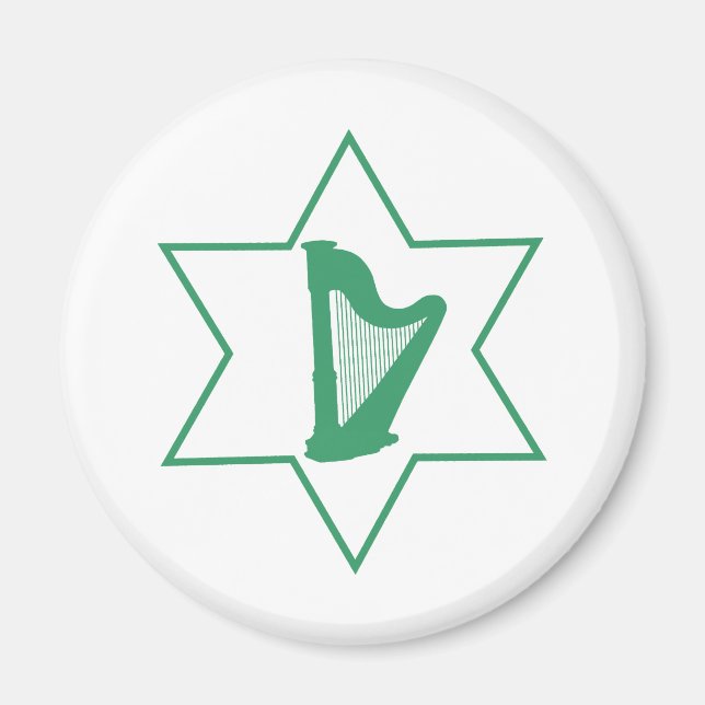 Irisch und jüdisch magnet (Vorne)