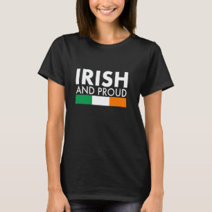 Irisch und stolz Irische Flagge Ire T-Shirt