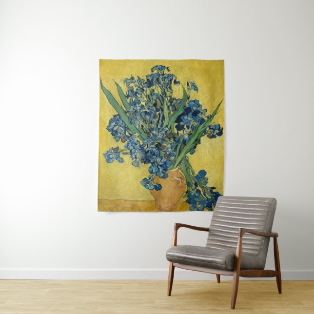 Irisch - Vincent van Gogh Fine Art Wandteppich (Beispiel)
