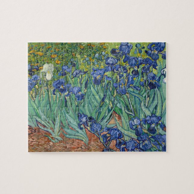 Irisch von Van Gogh Modern Art Painting Puzzle (Horizontal)