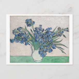 Irisch von Vincent Van Gogh Floral Postcard Postkarte