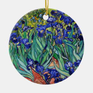 Irisch von Vincent van Gogh Keramik Ornament