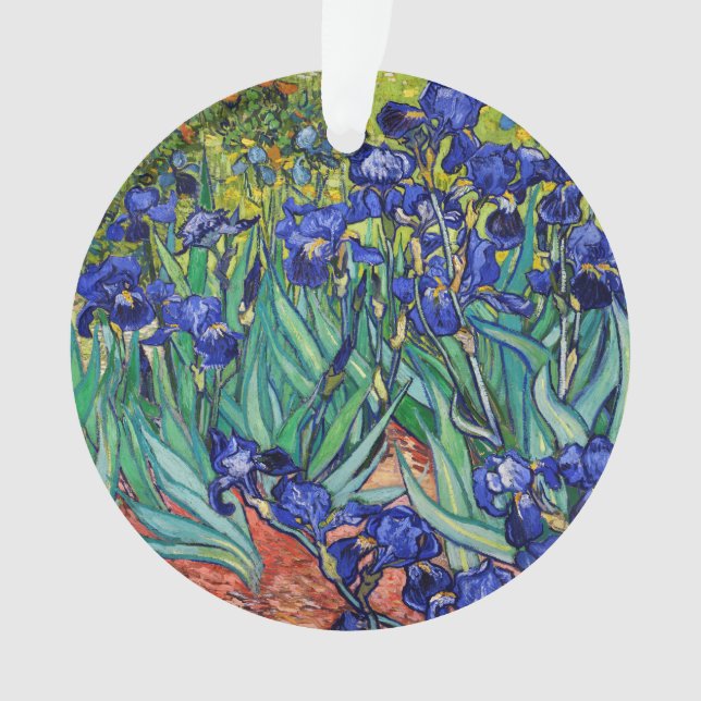 Irisch von Vincent van Gogh Ornament (Vorderseite)
