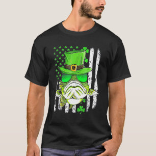 Irisch Wir Amerikanische Flagge Angeln Fisch St Pa T-Shirt