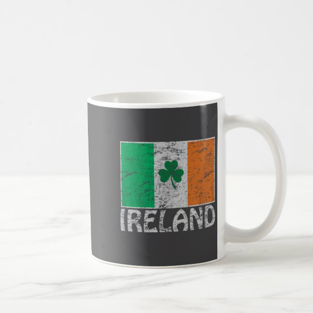 Irische &amp; Irland Flagge Co. Ireland Flag Irish Kaffeetasse (Rechts)