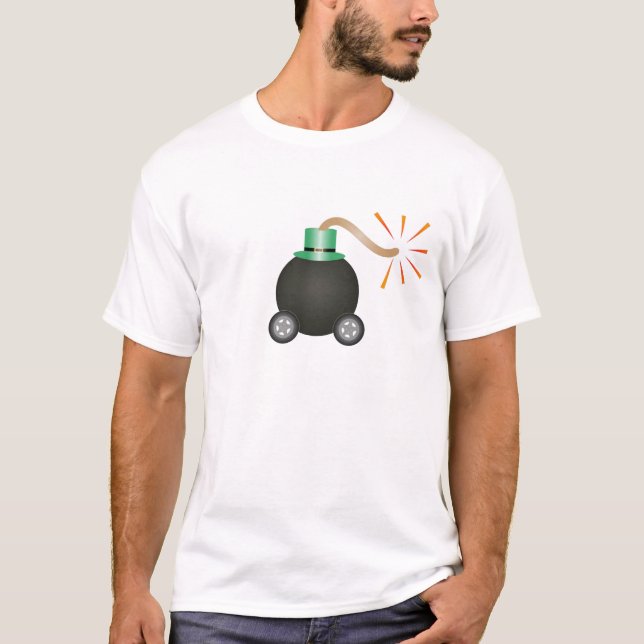 Irische Auto-Bombe T-Shirt (Vorderseite)