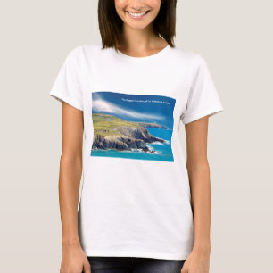 Irische Bilder für Frauen-T - Shirt-Weiß T-Shirt