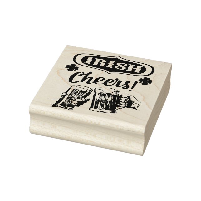 Irische Cheers Gummistempel (Stempel)