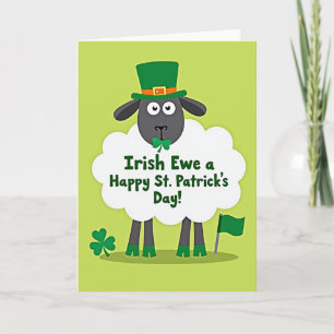 Irische Ewe Happy Day Karte