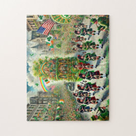 Irische Feier, St. Patrick's Day Parade Puzzle