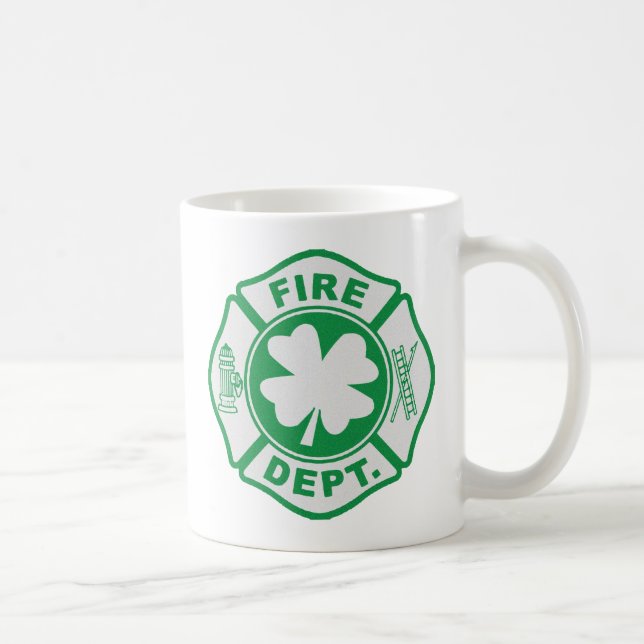 Irische Feuer-Abteilung Kaffeetasse (Rechts)
