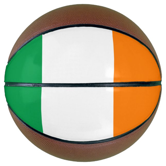 Irische Flagge Basketball (Vorderseite)