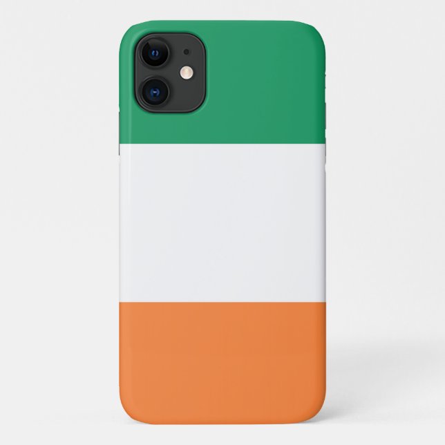 Irische Flagge Case-Mate iPhone Hülle (Rückseite)
