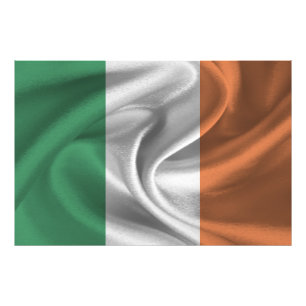 Irische Flagge Fotodruck