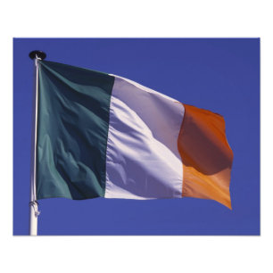 Irische Flagge Fotodruck